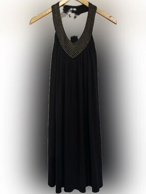 NEW Victoria Secrets Bra Tops Beaded Halter Maxi Dress NWOT